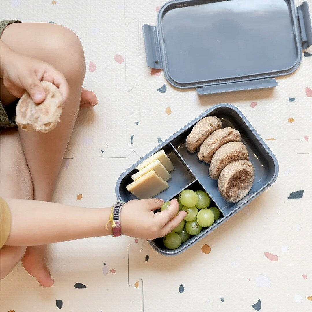 3 sprouts bento broodtrommel - blauw