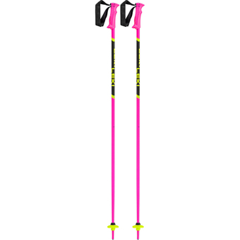 Leki Racing Kids Stock Neonpink-Black-Neonyellow Kinder
