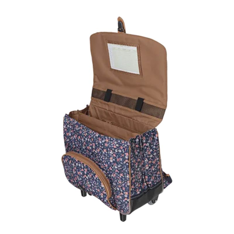 Cartable scolaire à roulettes Trolley 38 cm Ava