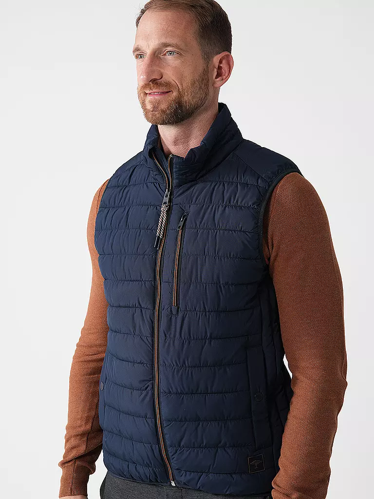 FYNCH HATTON Steppgilet dunkelblau