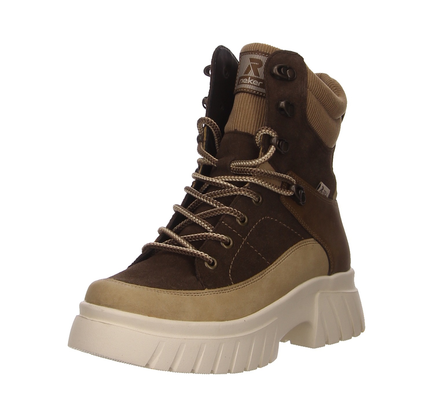 Rieker Boots braun/beige beige