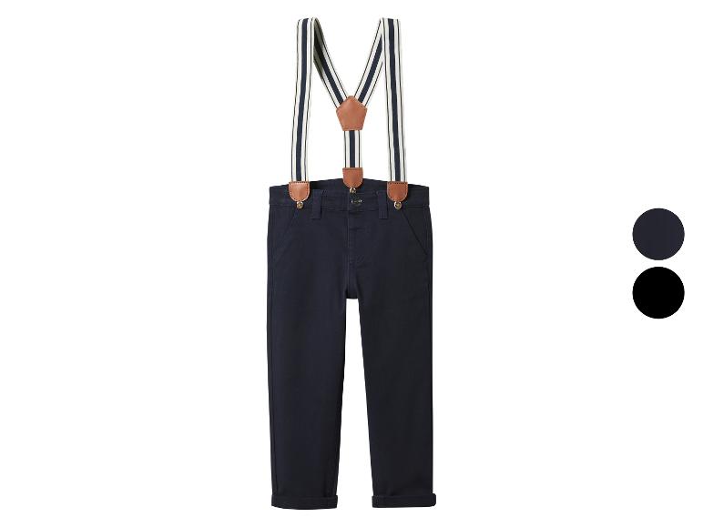 Kinder broek met bretels - Slim fit
