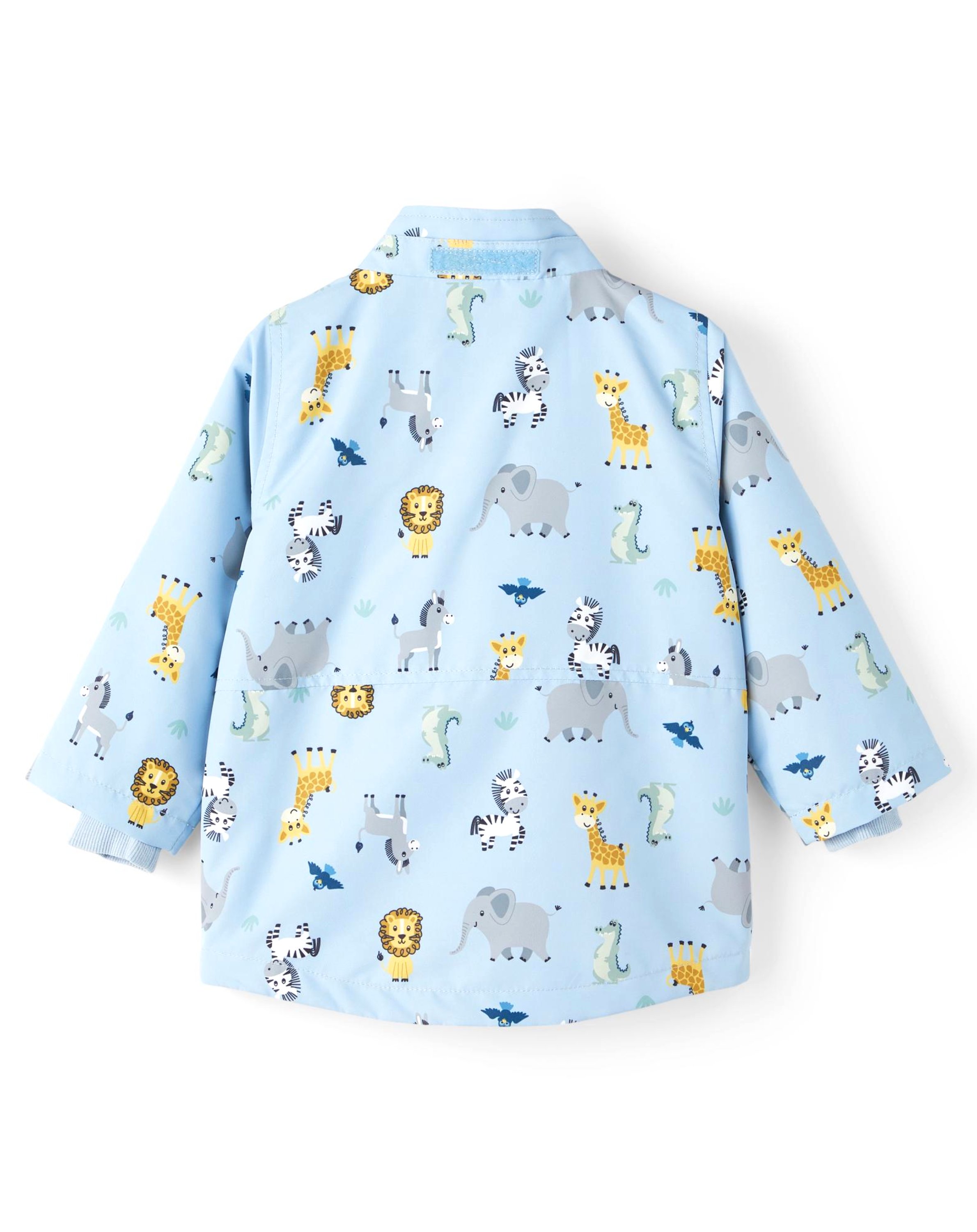 Jacke NBMMAX SAFARI ANIMALS in blue fog