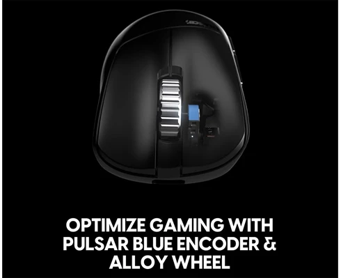Pulsar Pulsar Xlite V4 eS Medium Wireless Gaming Mouse - Black