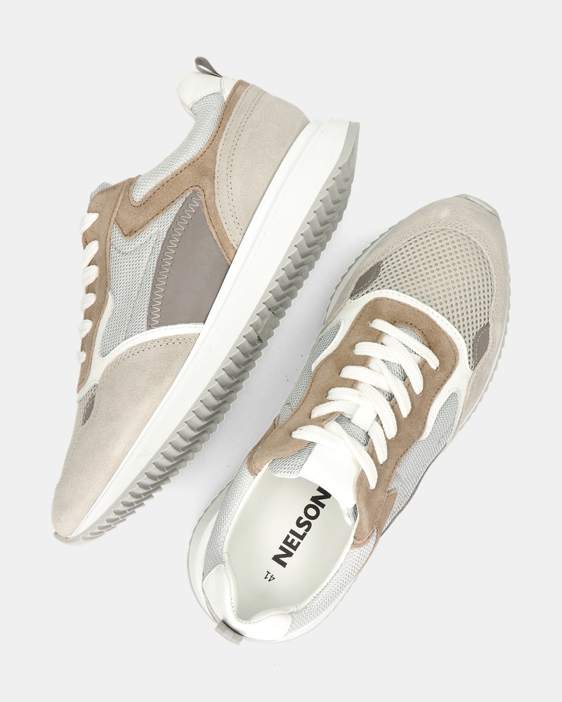 Nelson Nash Lage sneakers  - grijs