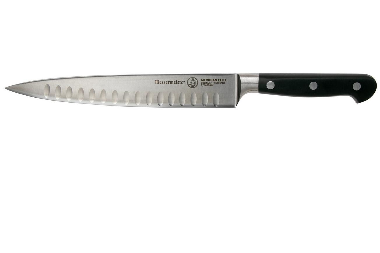 Messermeister Meridian Elite E-3688-8K vleesmes met kuiltjes, 20 cm