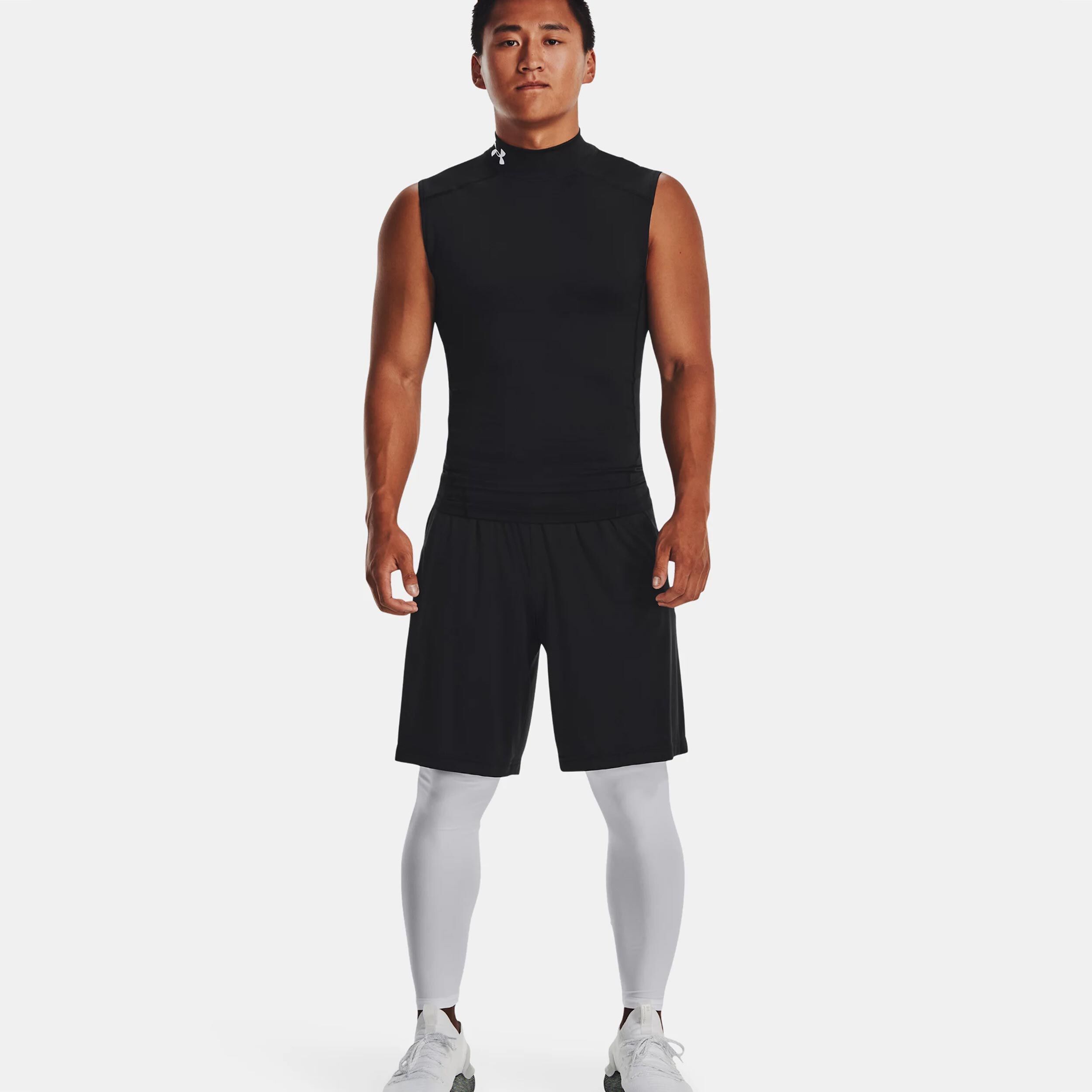 Under Armour Armour Comp Mock Débardeur Tank Top Hommes - Noir