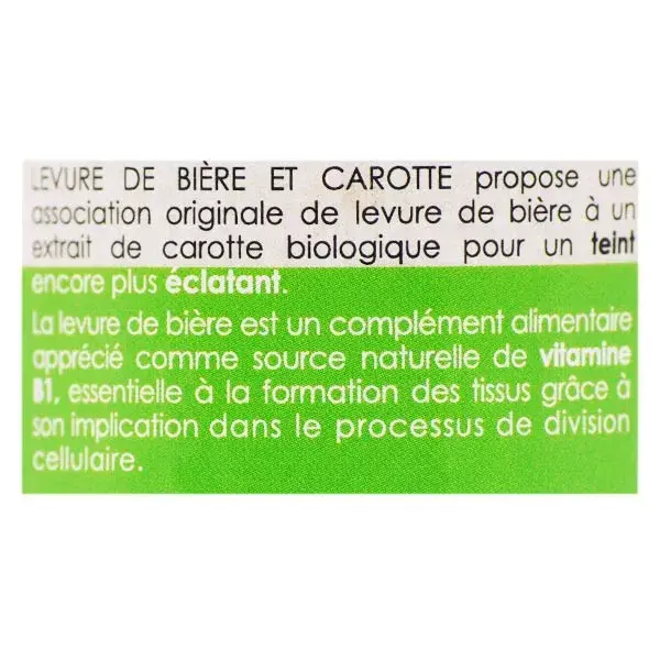 Phytoceutic Levure de Bière et Carotte 90 comprimés