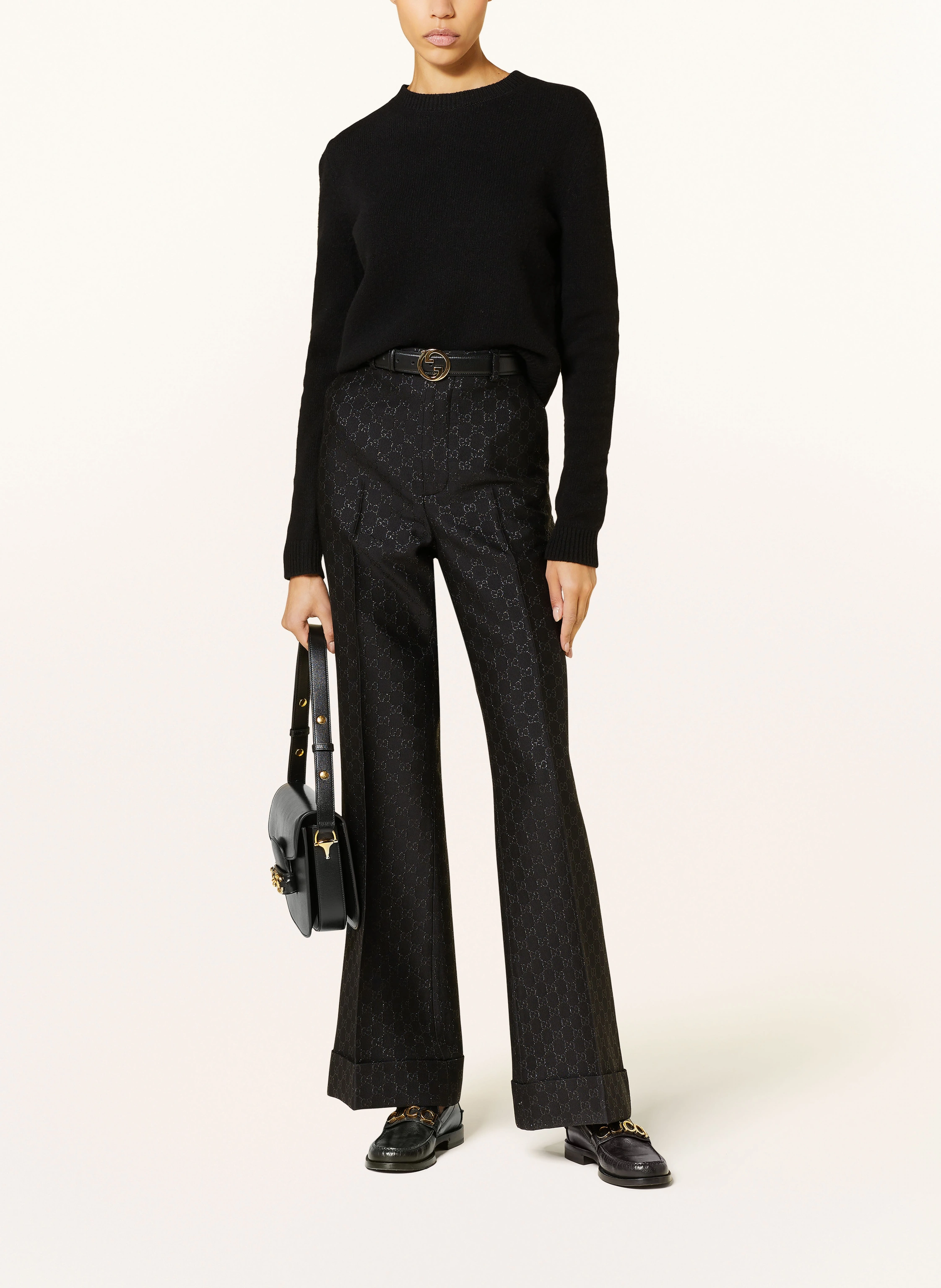 GUCCI Hose mit Glitzergarn