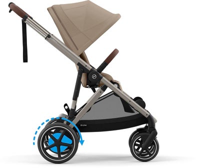 Cybex e-GAZELLE S Sportsvogn, Almond Beige/Taupe