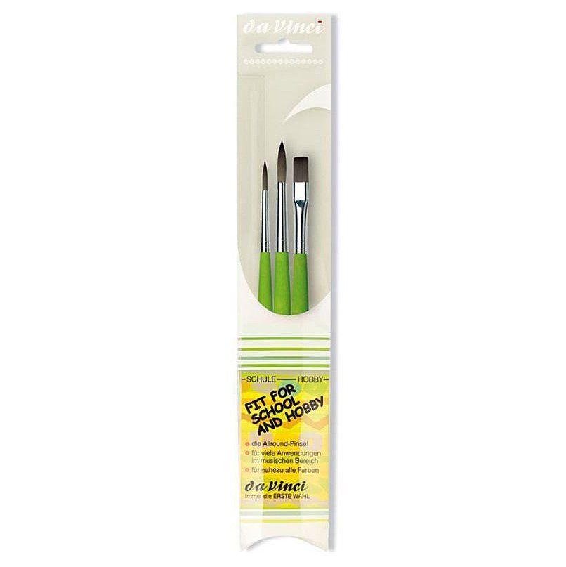 Da Vinci Pinsel Fit For School+Hobby, Set (4209)