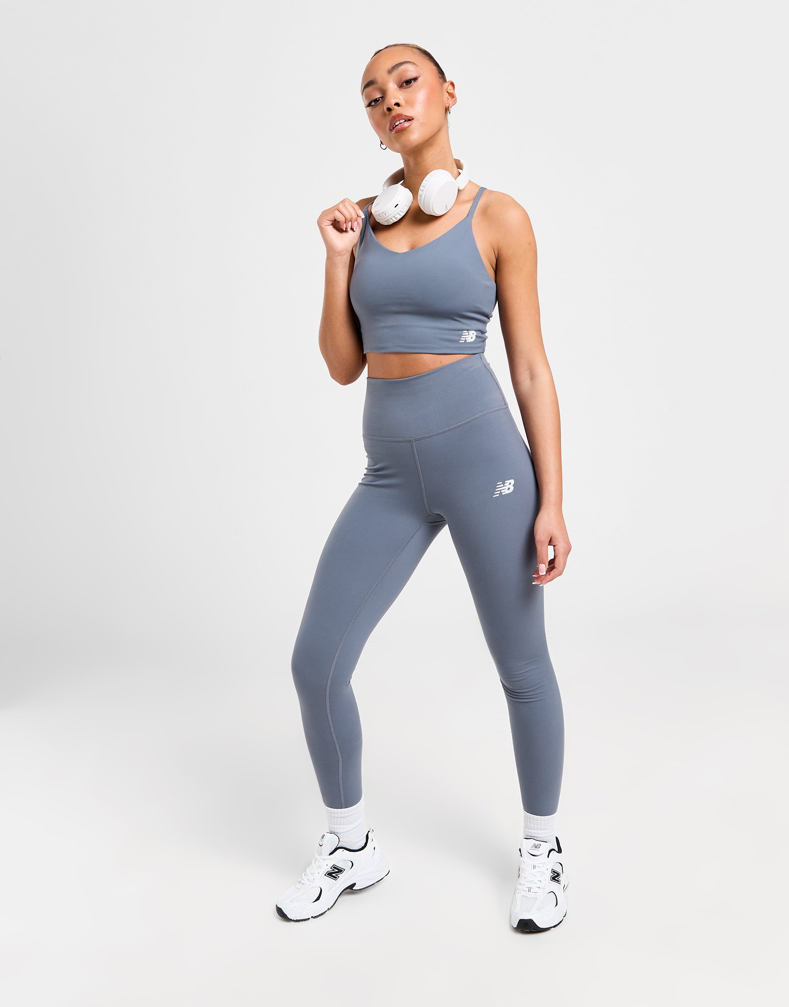 New Balance Brassière de sport Logo Femme