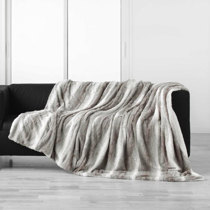 PLAID 125X150CM IMITATION FOURRURE SHERPA SVEN