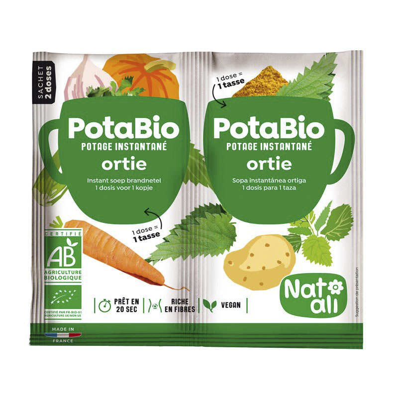 Potabio à l'ortie - potage instantané bio