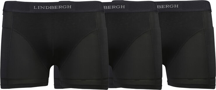 Lindbergh Cool comfort boxer 3-packs Sort