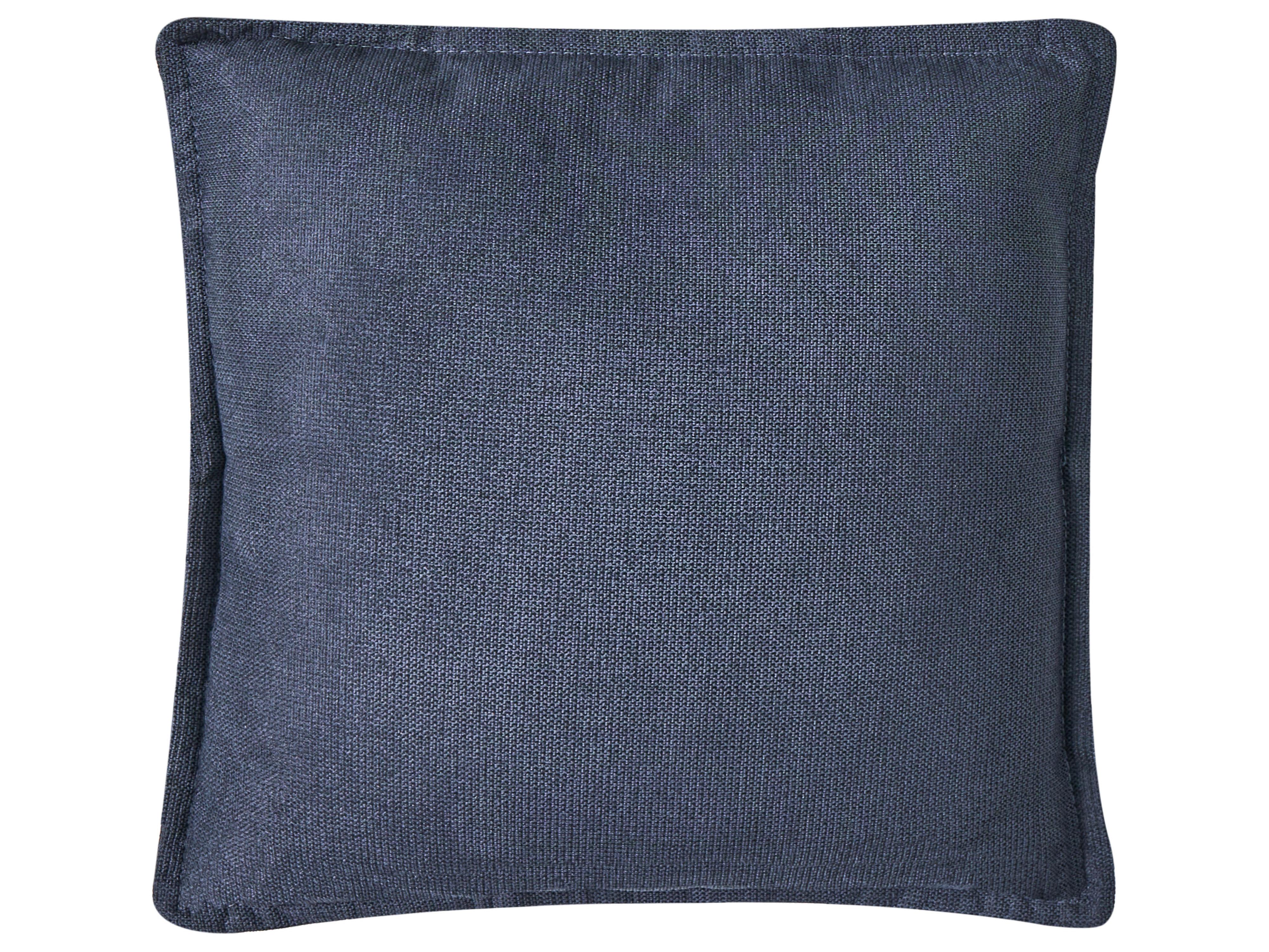 Bank 3-zits KUNES Stof Donkerblauw