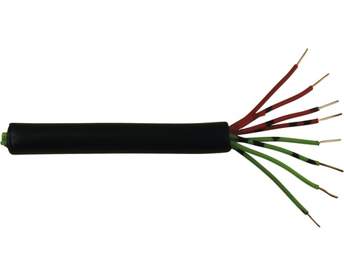 Telecommunicatie ondergrondse kabel A-2YF(L)2Y 4x2x0.6 zwart, verkocht per meter