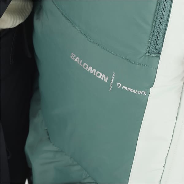 Veste de ski SALOMON BRILLIANT JACKET W MISTY BLUE/NORTH ATLA