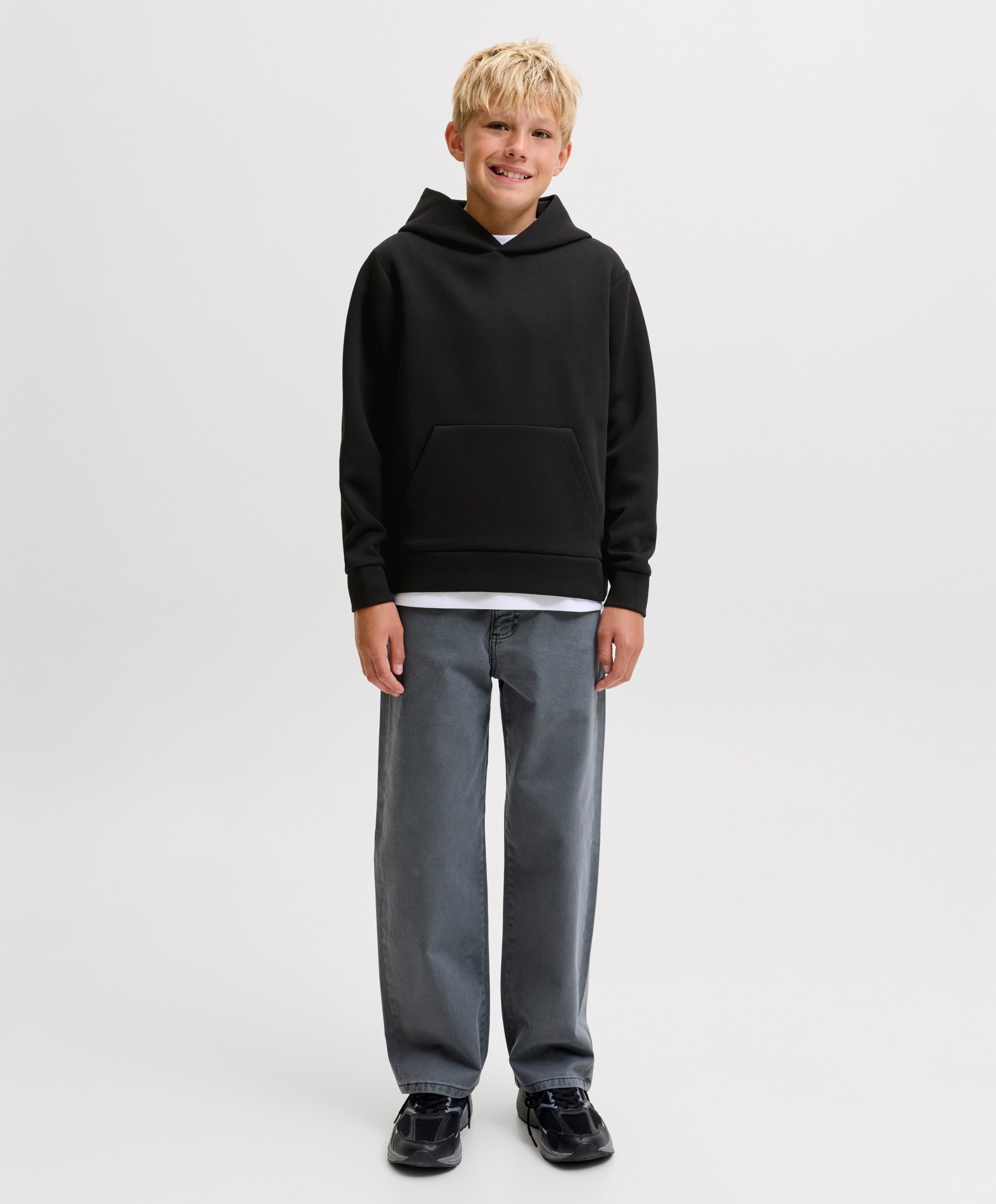 Jack & Jones Jongens hoodie zwart