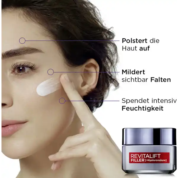 Anti-Age Tagescreme Filler Intensiv Aufpolsternd + Hyaluronsäure