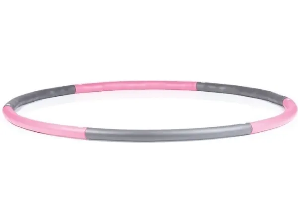 1.5kg forbundet Hula Hoop (lyserød-grå)
