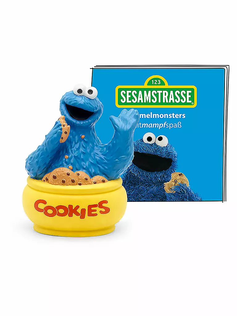 TONIES Hörfigur - Sesamstrasse Krümelmonsters Mitmampfspaß keine Farbe