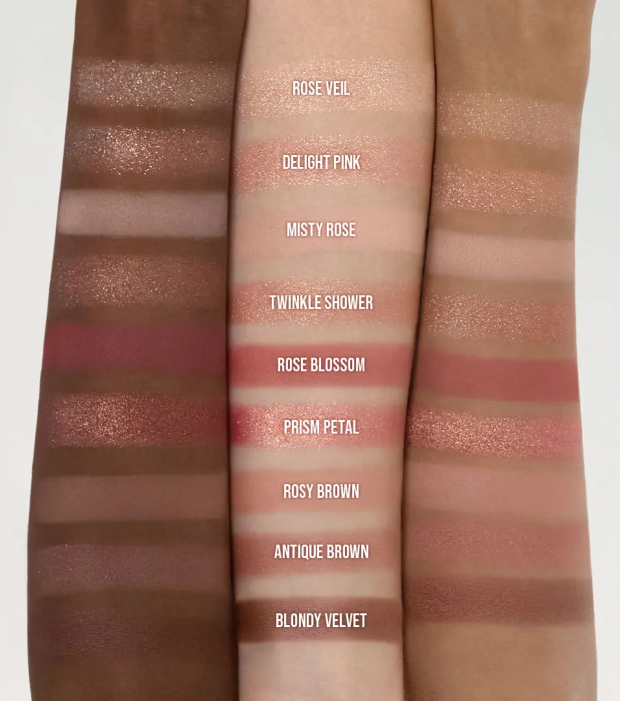 Dasique - Paleta de Sombras - 02: Rose Petal