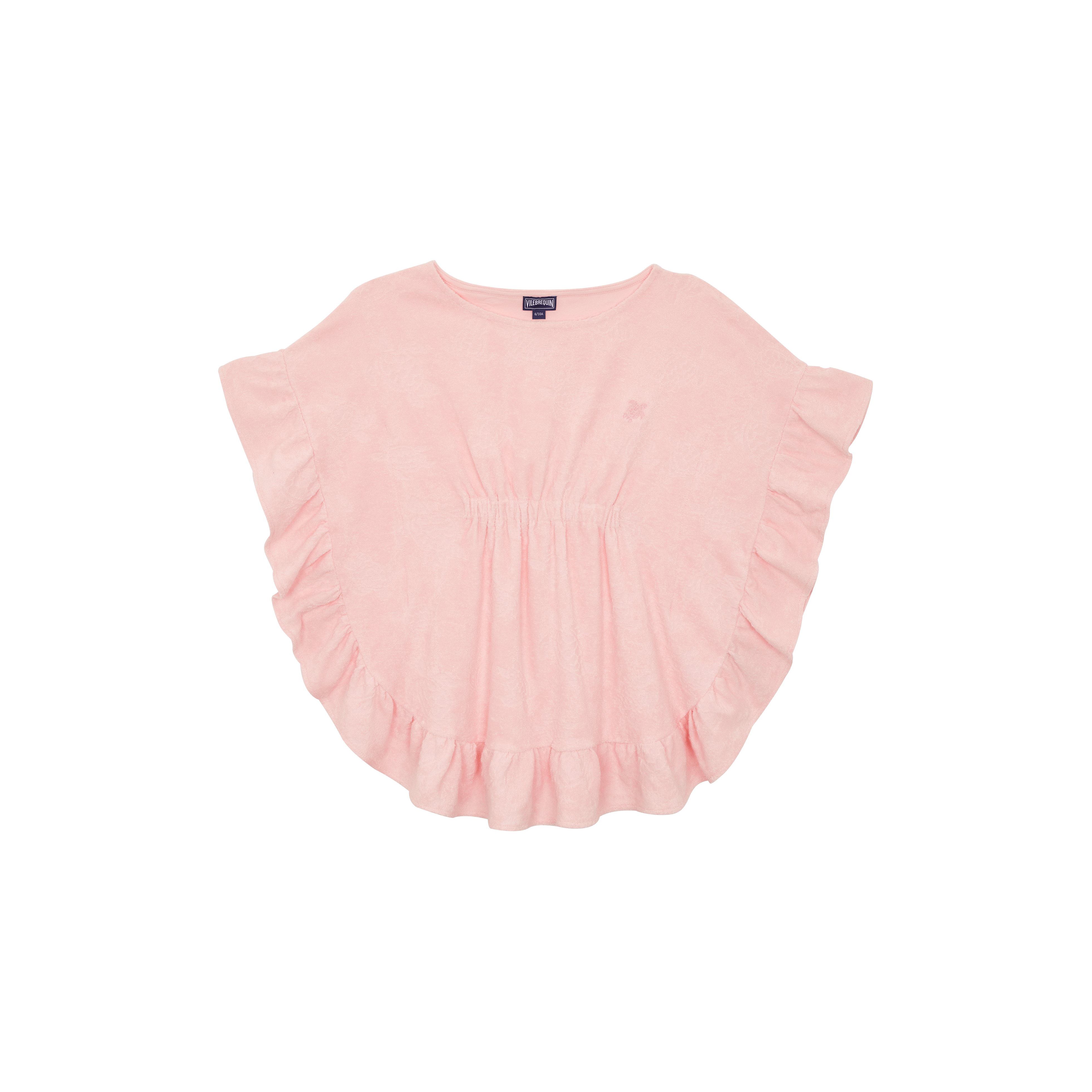 Poncho en éponge fille Turtles Jacquard