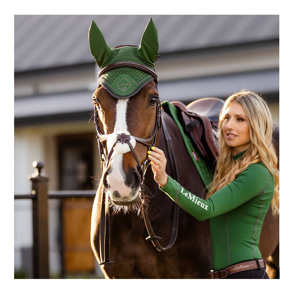 Le Mieux CLASSIC - Bonnet anti-mouches hunter green