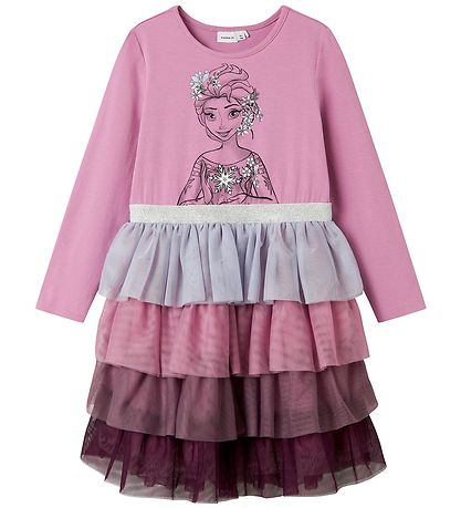 Name It Kleid - Gefroren - NmfOkanna - Mauve Orchid
