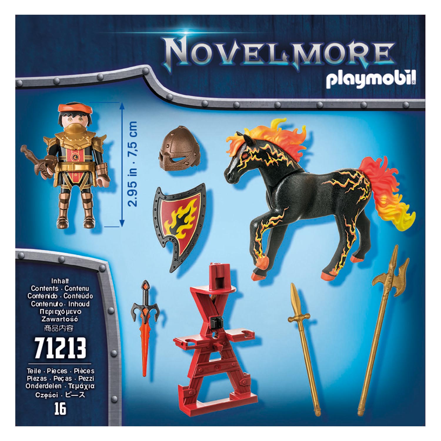 Playmobil Burnham Raiders - Vuurridder - 71213