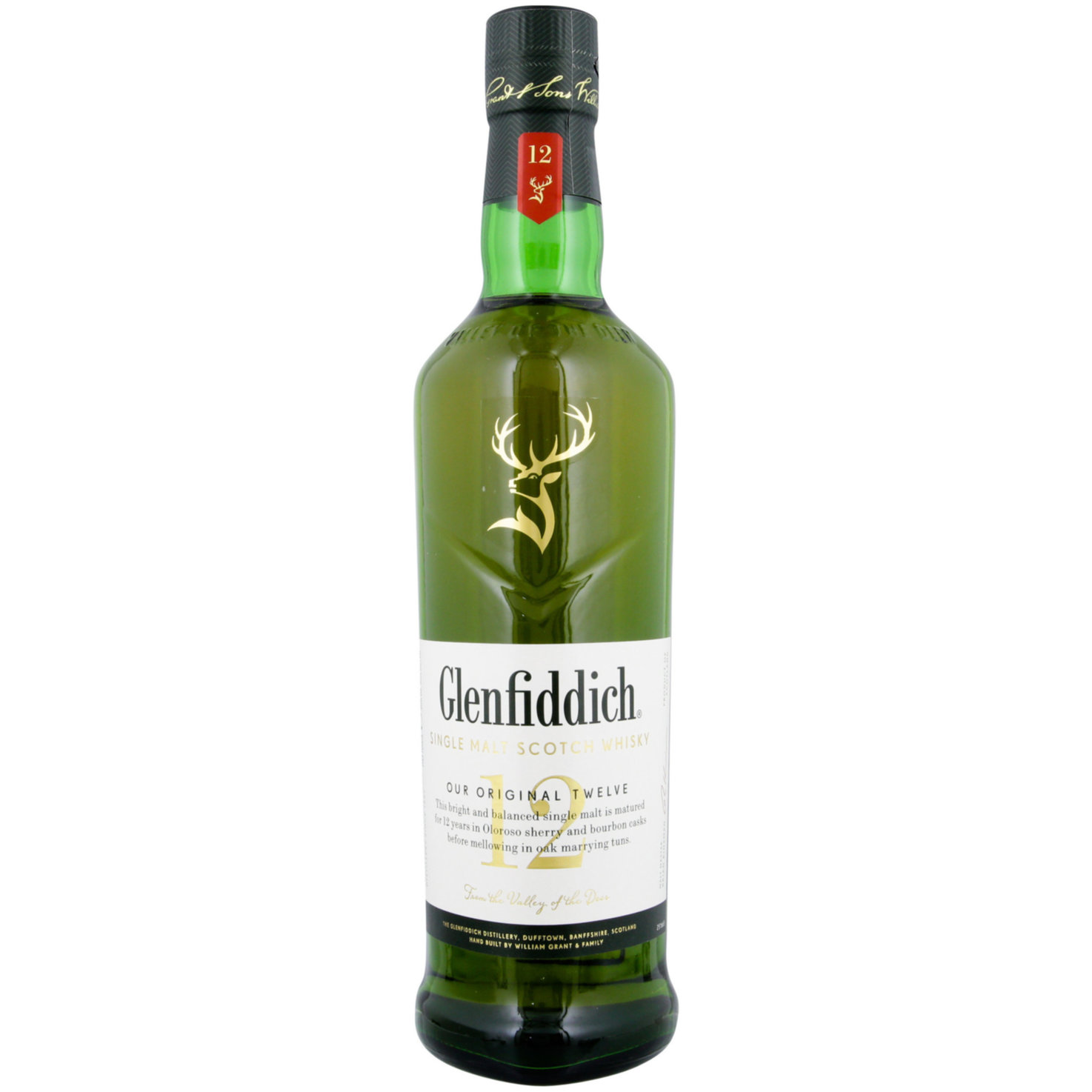 Glenfiddich 12 Years Single Malt -70cl