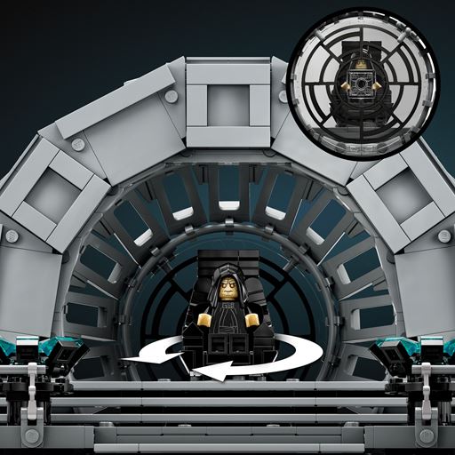 LEGO Star Wars Diorama Med Kejserens Tronsal - 75352