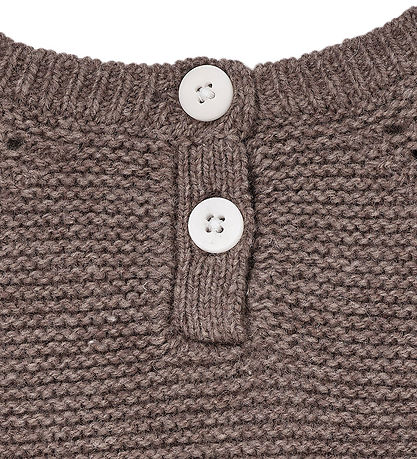 Copenhagen Colors Bluse - Strick - Wolle - Natural Melange