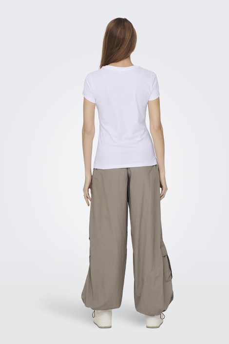 Only witte dames t-shirt