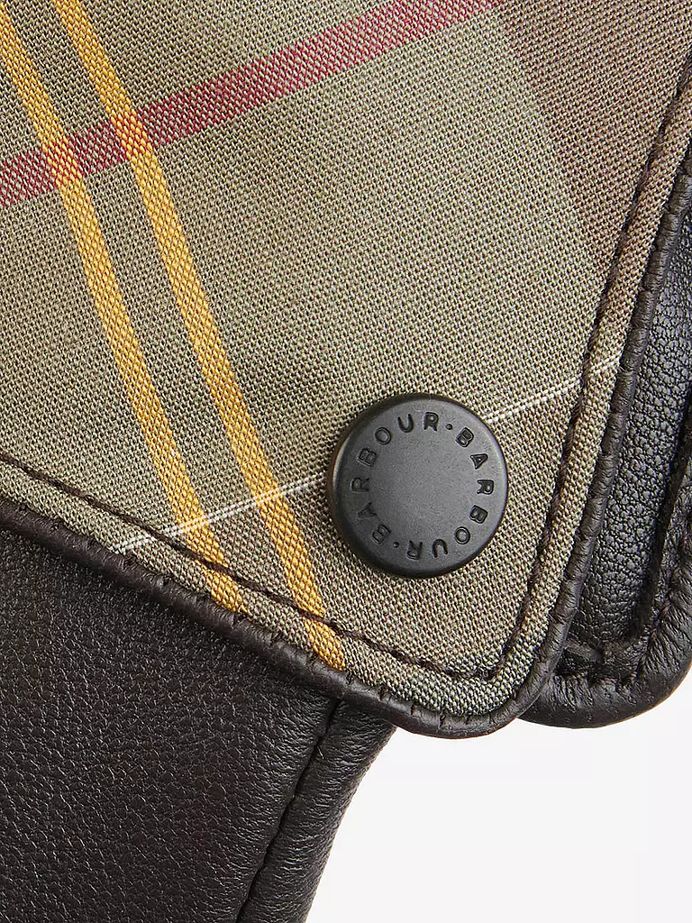 BARBOUR Lederhandschuhe  LADY JANE braun