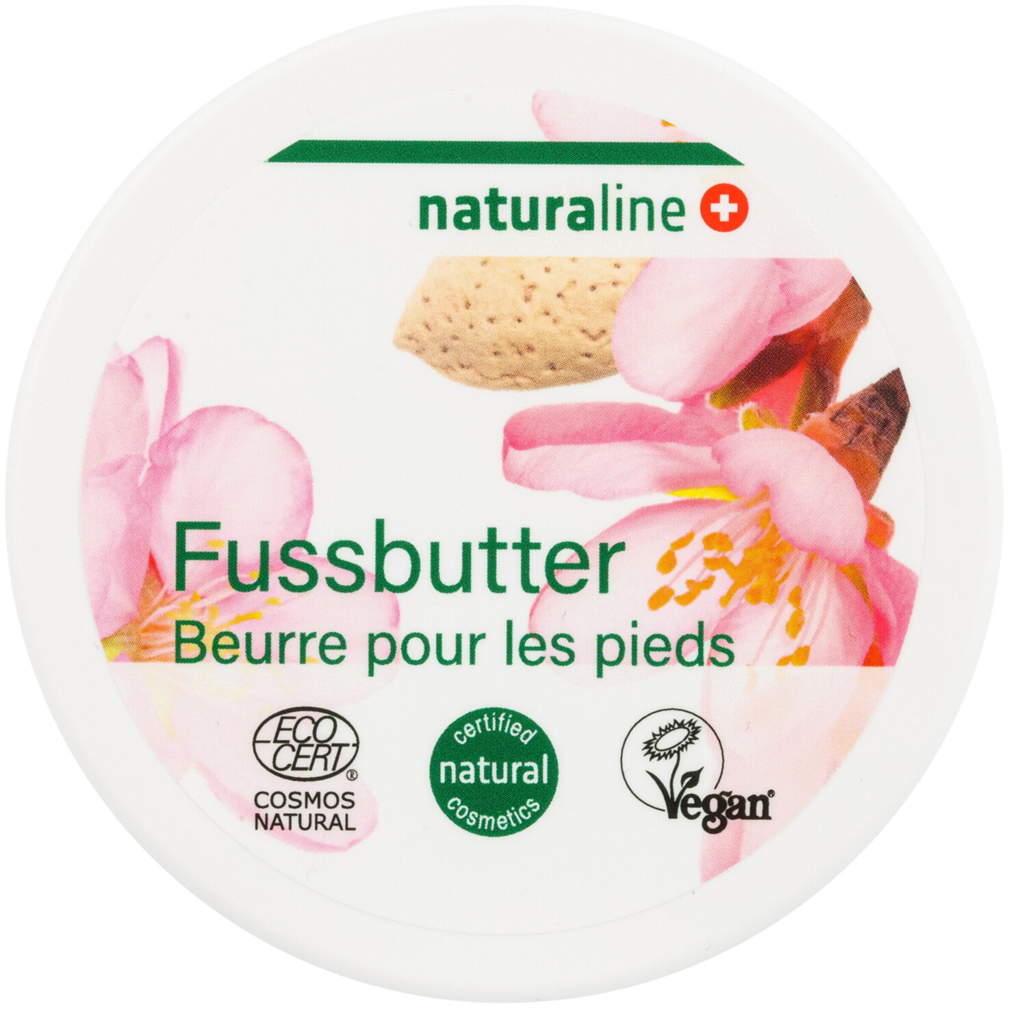 Naturaline Fussbutter Mandel Edelweiss