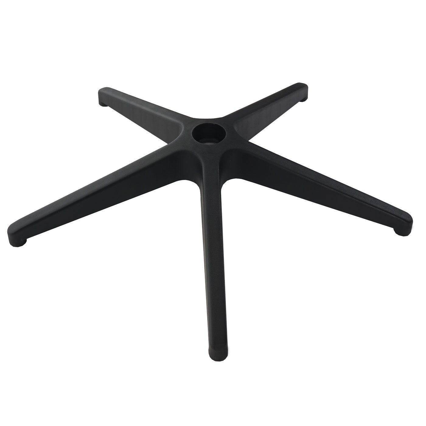 Fußkreuz 60cm H529, Drehstuhl Bürostuhl Chefsessel, Loch Ø5cm