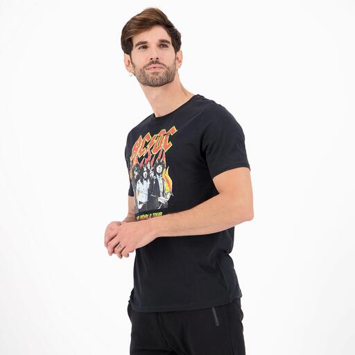 Camiseta da turnê de 1979 do AC/DC