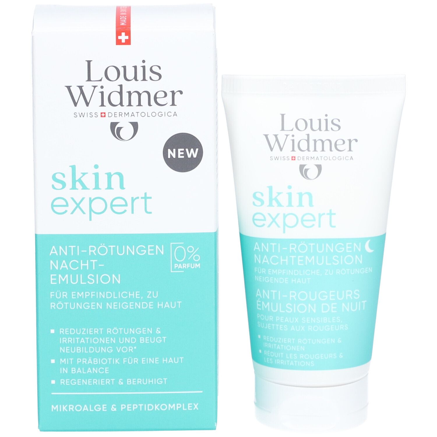 WIDMER skinexpert ANTI-RÖTUNGEN Nachtemulsion