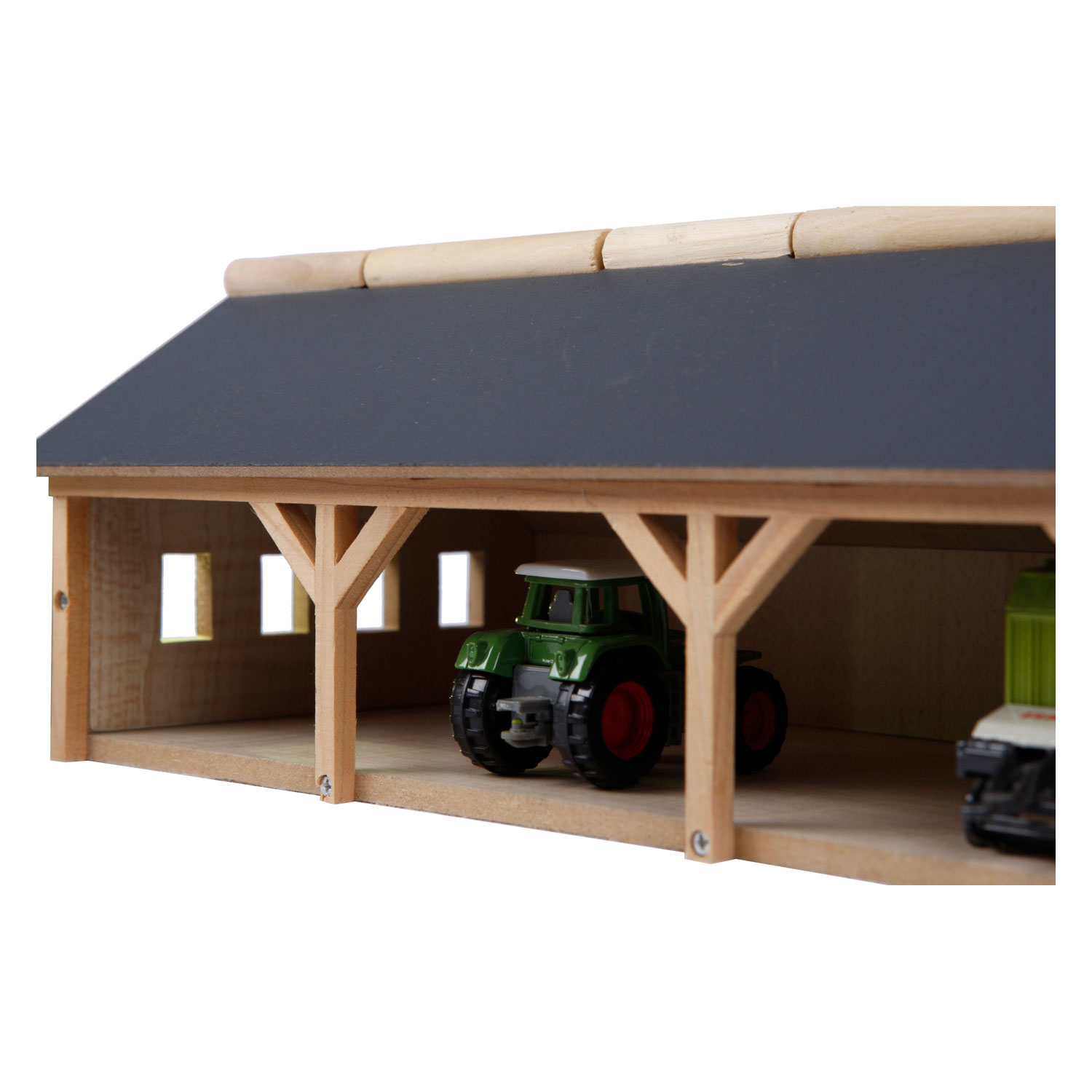 Kids Globe Landbouwloods 3-vaks Klein, 1:87
