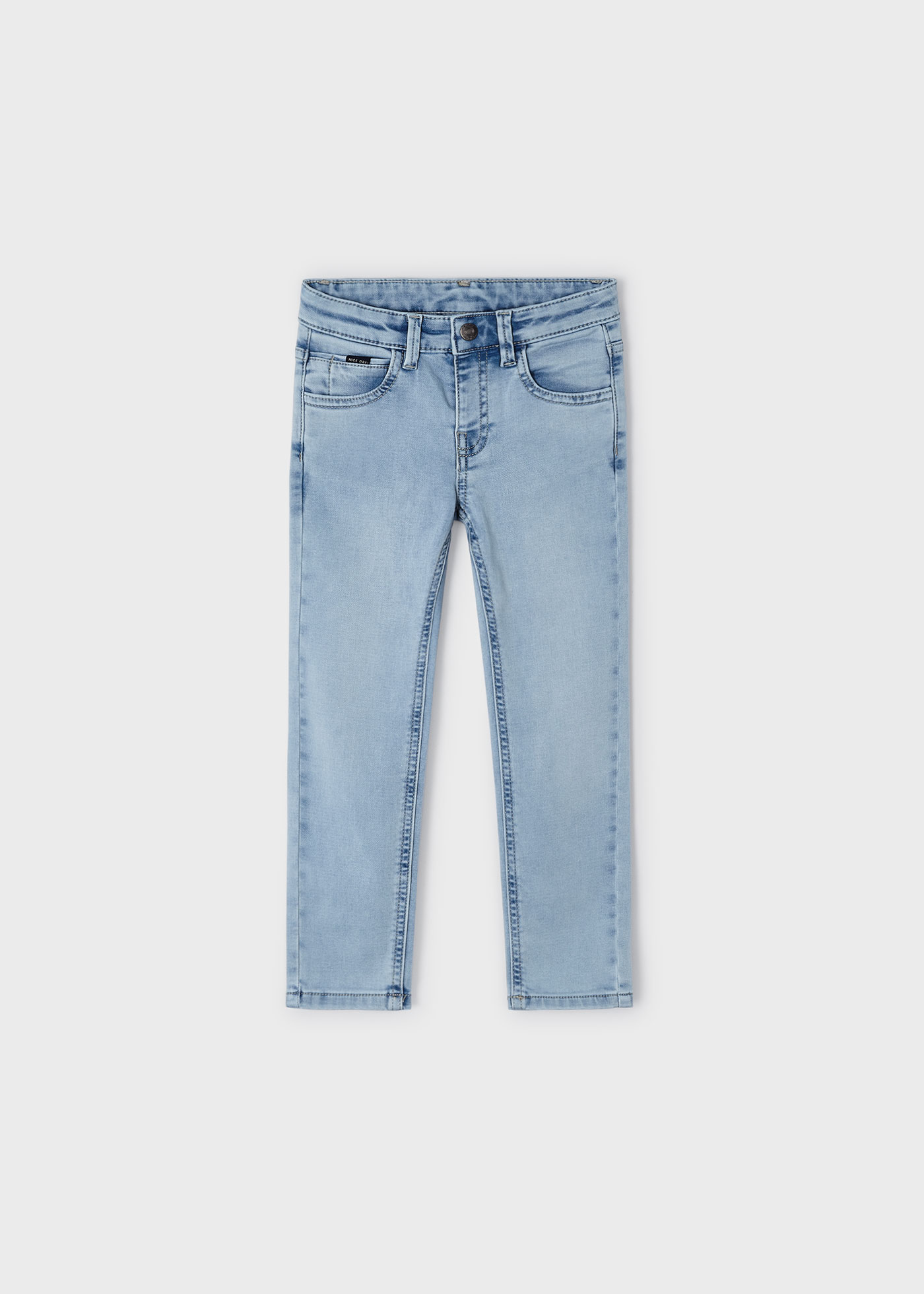 Calça jeans slim Better Cotton para meninos, cinza
