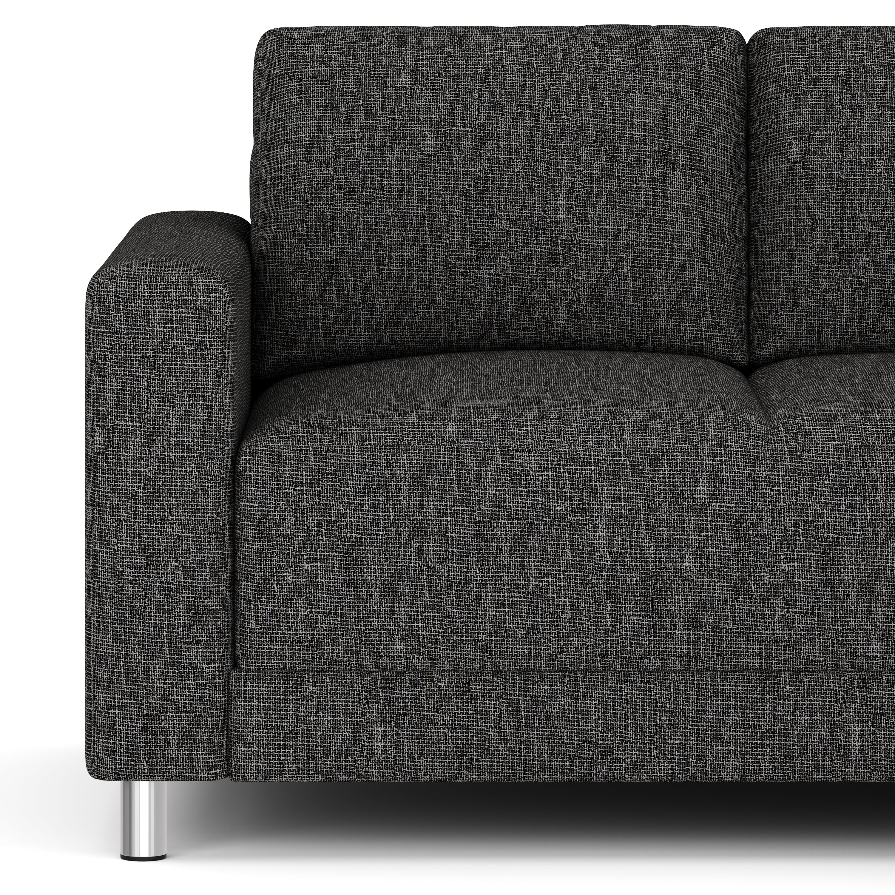 Ecksofa ERIN rechts anthrazit