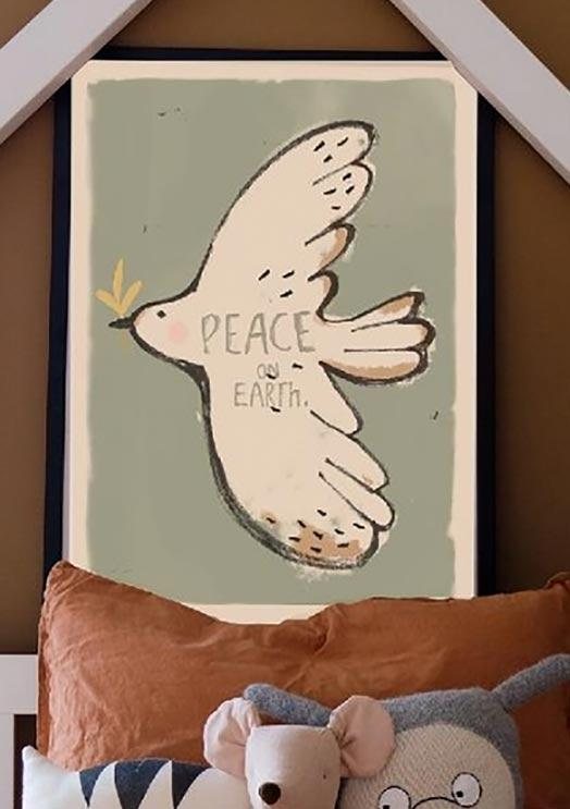 Poster kinderkamer Poster rabbit 2