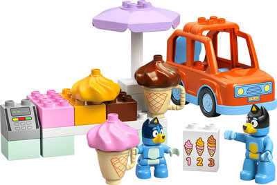 LEGO DUPLO Bluey 10458 På iskremtur med Bluey