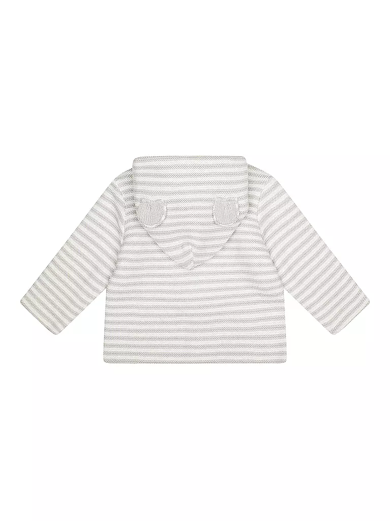 STEIFF Baby Strickjacke  hellgrau