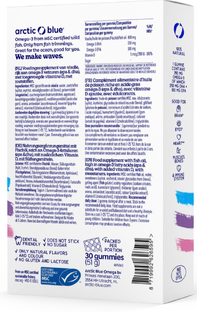 Artic Blue Arctic Blue Omega 3 Soft Gummies Kids - Strawberry Citrus 30ST