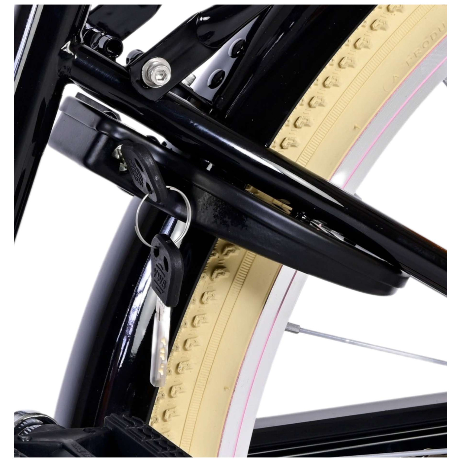 Volare Excellent Fiets - 26 inch - Zwart - Shimano Nexus