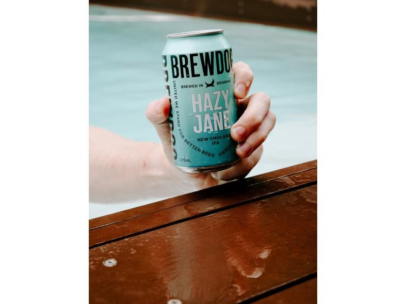 BrewDog Bier Hazy Jane 5% 6 x 0.33 l Fruchtiges New England India Pale Ale aus Schottland