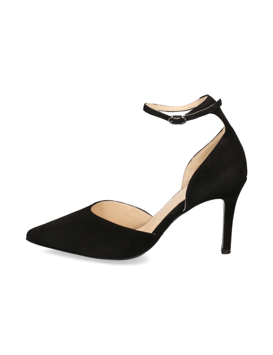 Veloursleder Pumps